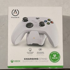 PowerA Charging Stand White for Xbox Controllers, Rechargeable Battery, LED