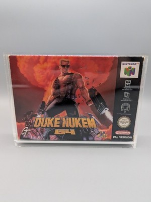 Duke Nukem 64 mit Acrylcase | Nintendo 64 N64 | boxed CIB komplett in OVP PAL FR