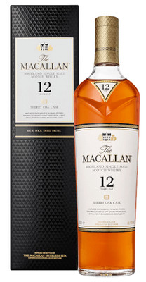 (128,59 /l) The Macallan Sherry Oak 12 Years Single Malt Scotch Whisky 40% 0,7l