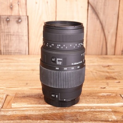 Defektes Sigma 70-300mm F4-5.6 DG Canon Fit Objektiv - Pilz