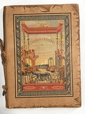 I DODICI CESARI CALENDARIO 1910 ARCHEOLOGIA ROMA Ed. SBONGI DISEGNI NISPI LANDI