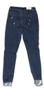 Encore Jeans Women Blue Dark Wash, Open Leg, Side Vents, Y2K — photo 2