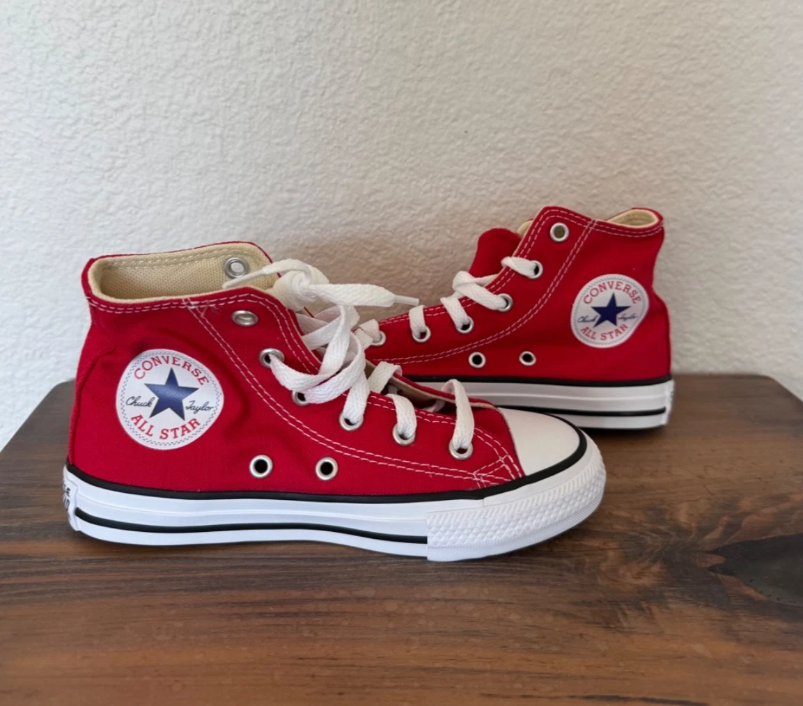 Converse Unisex Kids' Shoes Red 12.5 US Shoe for sale | eBay
