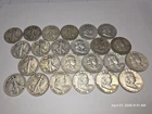 Lot Of 24 90% Silver Walking Liberty Half Dollars/Franklin Half Dollars Mixed Yr