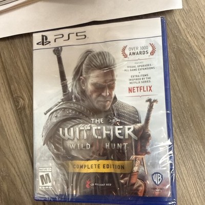   The Witcher 3: Wild Hunt Complete Edition (Sony PlayStation 5) ESRB Read!!!!