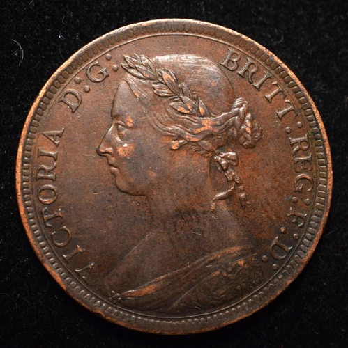 1893 Victoria Half Penny — photo from the most recent tracked eBay sale