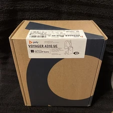 Poly Voyager 4310 Microsoft Teams Certified USB-C Headset with Charge Stand