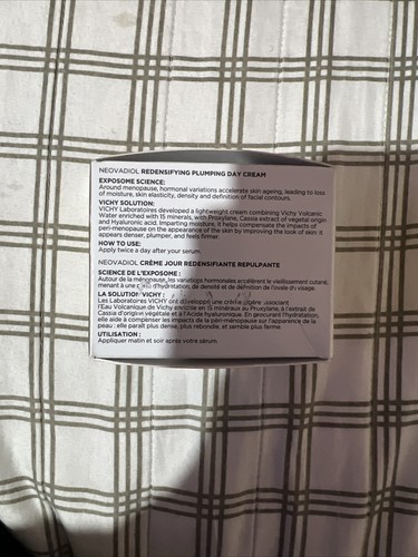Vichy Neovadiol Peri-Menopause Redensifying Plumping Day Cream Dry 50ml, Sealed - Picture 4 of 5