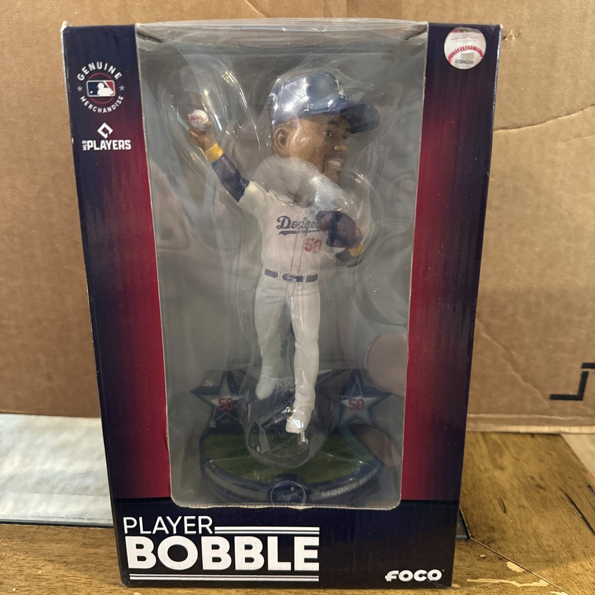 Mookie Betts Los Angeles Dodgers Superstar Series Bobblehead