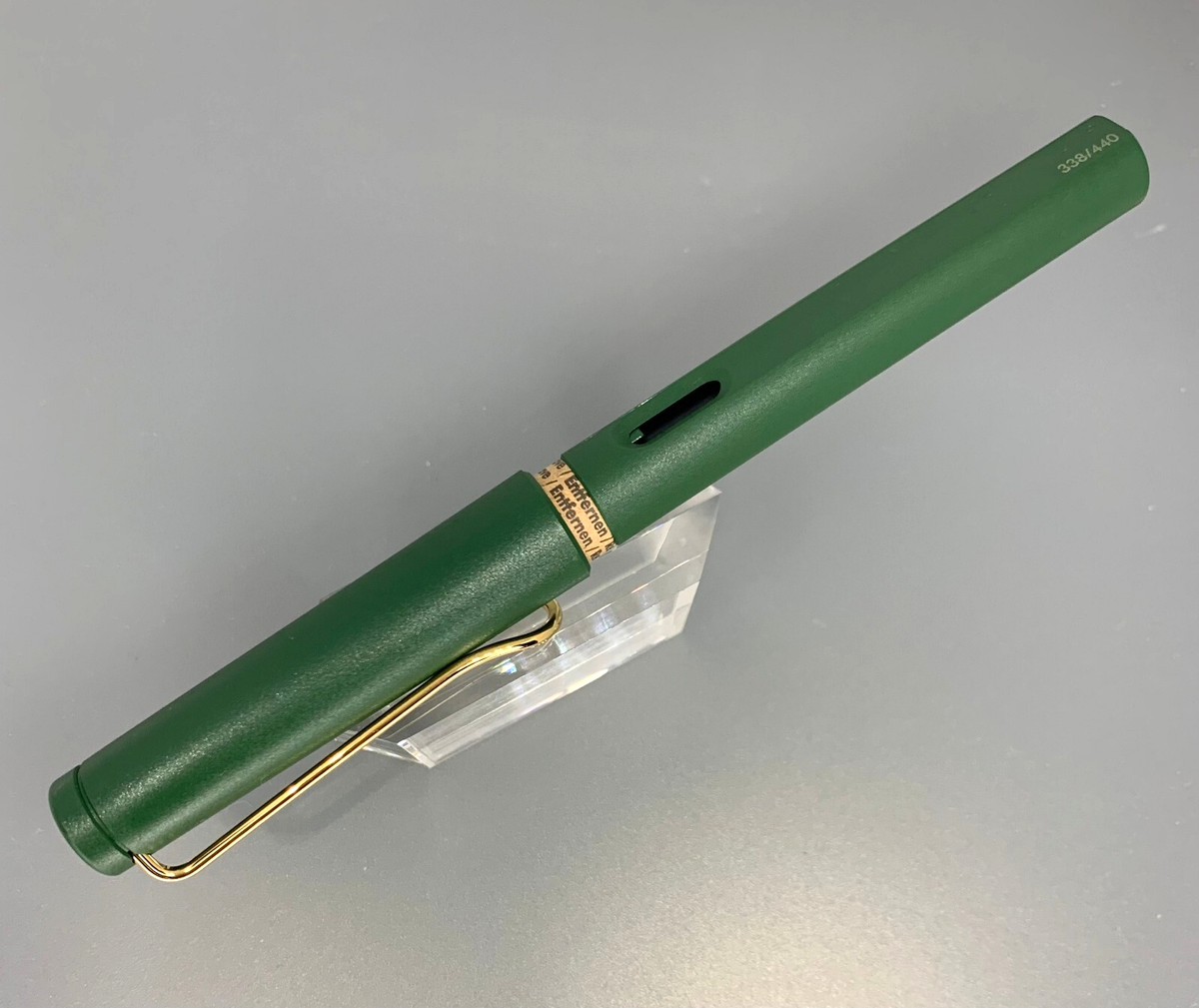 Near Mint] LAMY Safari FIELD GREEN Gold Clip F 14K Nib EF 2024