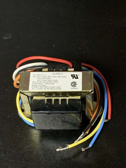 Honeywell At140b 1214 Transformer 24 Vac 1 8 240v 60hz For Sale Online Ebay