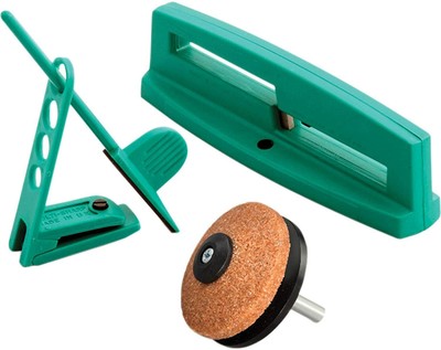 Multi-Sharp 1801 Mehrzweck Messerschärfer Set für Gartenwerkzeug