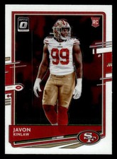 2020 Donruss Optic #115 Javon Kinlaw Rookie Card San Francisco 49ers