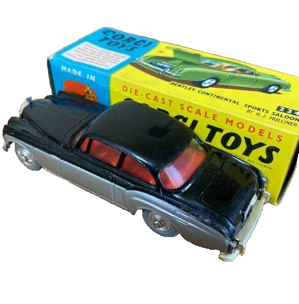 ミニカー Corgi Toys Bentley Continental Bentley Continental Sports Saloon (224) – Corgi Model Club USA