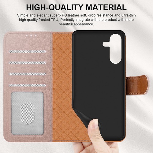 Case for Samsung A17 A26 with 4 Card Slot Leather Flip Wallet Magnetic Cover - Picture 42 of 42