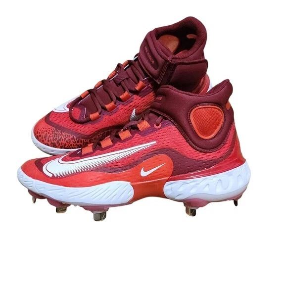 Nike Alpha Huarache Elite 4 Mid University Red White for Sale