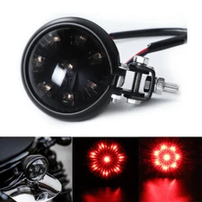 Motorcycle LED Rear Stop Brake Tail Light Bobber Chopper Cafe Racer For Harley