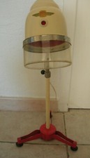 ANCIEN SECHOIR DE POUPEE SECHE CHEVEUX CASQUE COIFFEUR   ANNEES 50 DINETTE