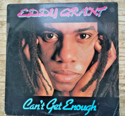 EDDY GRANT ''CAN'T GET ENOUGH'' 1981 VINYL LP REGGAE (ICEL 21)