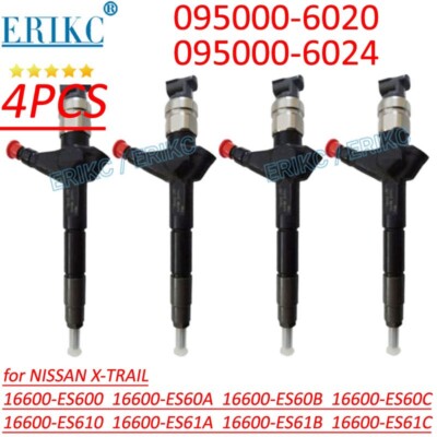 095000-6020 Fuel Injector Nozzle 095000-6024 for NISSAN X-Trail 2.2L 16600-ES600