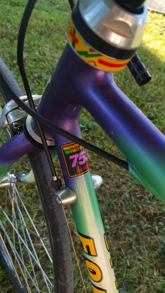 Tandem De Course Follis Reynolds 753 / Mavic 650/ Campagnolo Record - Photo 3/4