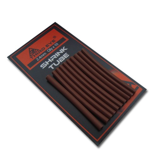 THIRD EYE CARP FISHING HEAT SHRINK TUBE 2 SIZES FOR RIGS 1.6 AND 2.4 - Picture 3 of 19