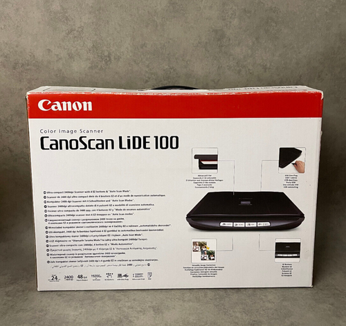 Canon CanoScan Lide 100 Flachbettscanner A4 2400 x 4800 dpi USB Dokumente - OVP