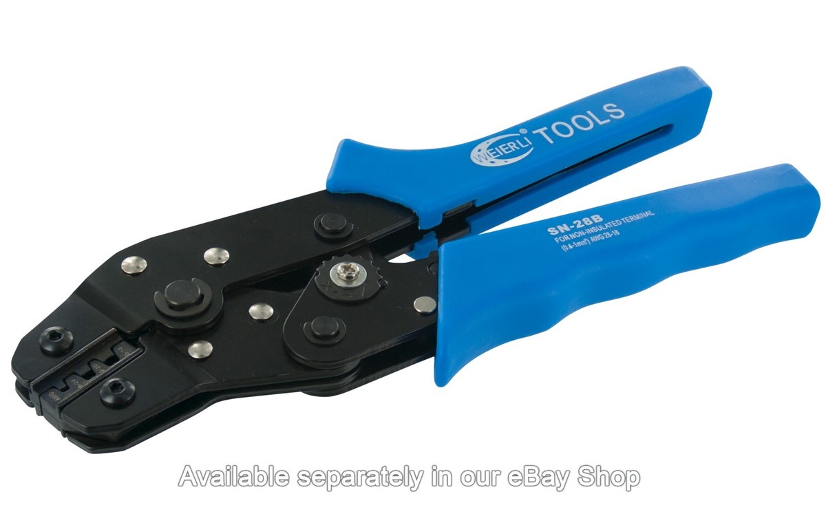 DuPont 2.54mm Crimp Terminal Connector, Male, Female, for Crimping