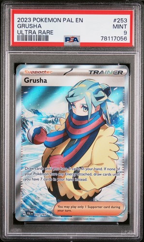 MINT✨ 2023 Pokemon Scarlet & Violet Paldea Evolved Grusha 253/193 FA SR PSA 9