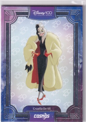 Kakawow Disney 100 Cosmos 2024 101 Dalmatians No. CDQ-B-121 Cruella De Vil