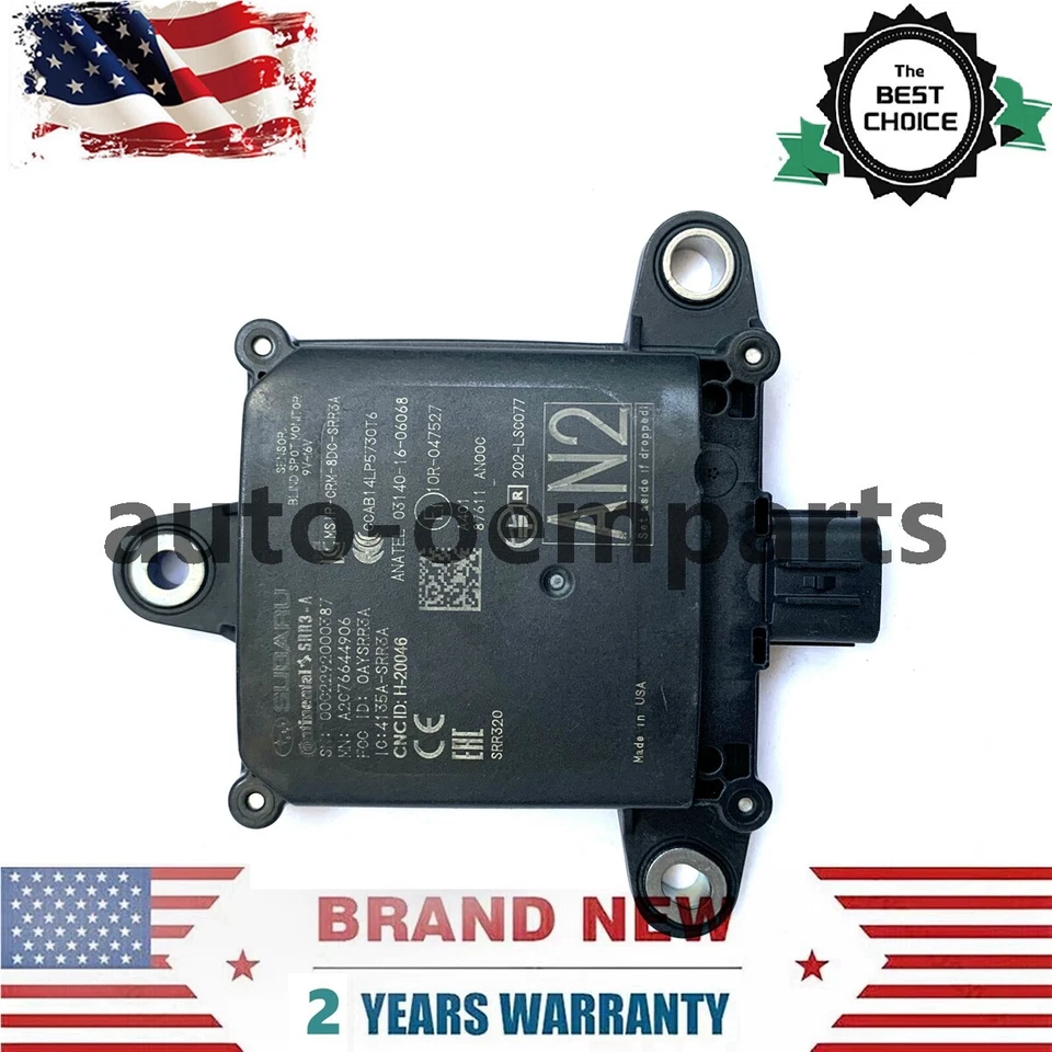 OEM Rear Blind Spot Radar Object Sensor 87611-AN00C for 2020-2022 Subaru Ascent - Image 2 of 4