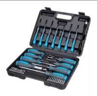 Werkzeugkoffer Schraubendreher Und Bit Set 36 Teilig Workzone