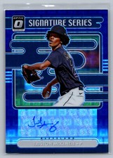 2021 Optic Triston McKenzie /8 Signature Series Pandora Blue