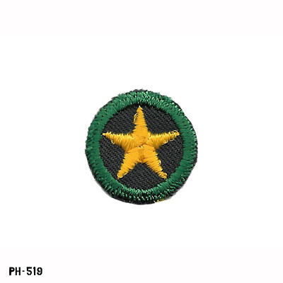 Small Star Patch ~ 1 Inch ~ NOS Gemsco USA | eBay