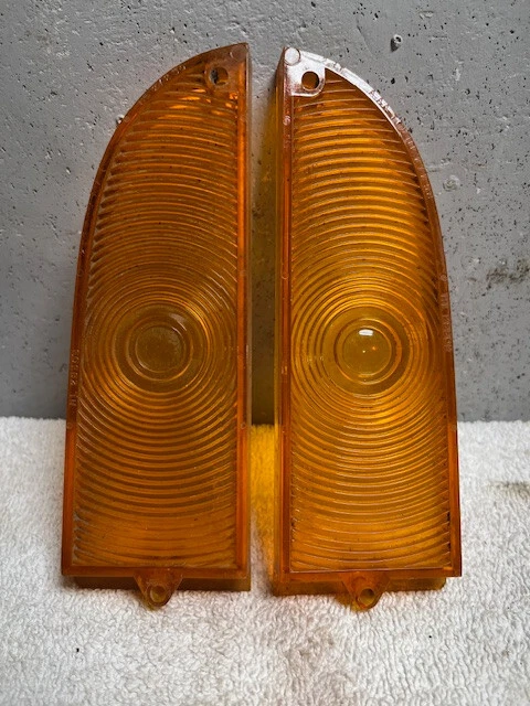 Mopar - Lentes Plymouth Valiant Park Light originales OEM 1964-65 - sin grietas Foto 3 de 4