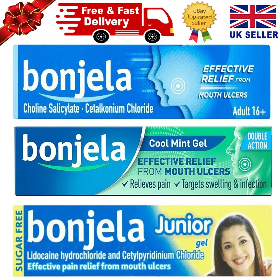 Bonjela Adult,cool Adult Mint Gel,Junior 15g