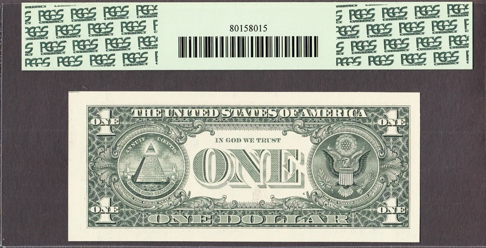 2006 FR Note San Francisco $1 Fr# 1933-L RADAR # 12122121 CH UNC PCGS 64 PPQ - Image 3 of 3