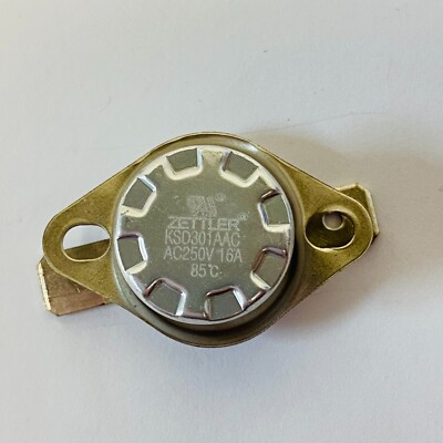 Genuine ZLINE KZETTLER KSD301AAC AC250V 16A 85°C THERMOSTAT FOR ZLINE AWS-30-BS