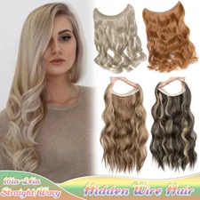 Miracle Wire In Hair Extensions Elastic Band Secret Ring Real Thick as Human USA