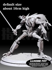 Anime movie General Grievous take Lightsaber battle Resin 3D Print GK Kit Figure