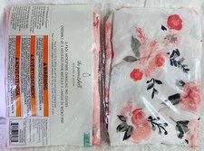 the Peanutshell 2-pink Changing Pad Covers 16 inch x 31 inch Microfiber NEW