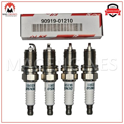 90919-01210 x4 GENUINE OEM SPARK PLUG SET 2ZZ-GE 16V 1.8 LTR | eBay
