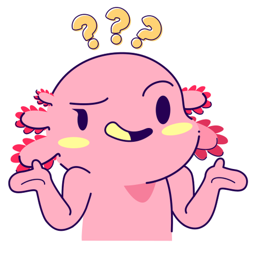 Autoaufkleber Sticker Lustiger Axolotl Aufkleber - 第 1/1 張圖片
