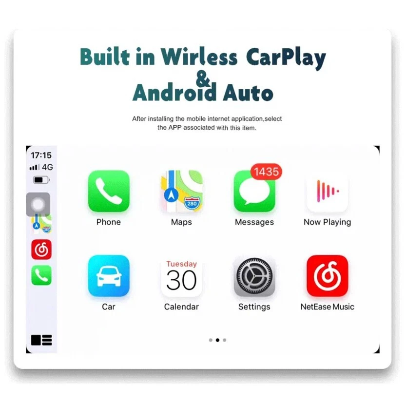 AUTORADIO ANDROID VOLKSWAGEN POLO 2018-2022 STEREO AUTO TOUCH 9" WIFI NAVI - Immagine 4 di 4