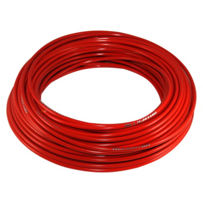 TEFLON DERAILLEUR BIKE OUTER CASING CABLE HOUSING RED 1m 4mm MTB ROAD PTFE