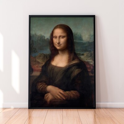 Die Mona Lisa Leonardo da Vinci Druck Poster