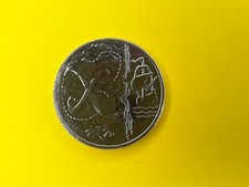 2019 A-Z 10p Coin Alphabet Letter X X Marks the Spot Circulated Rare Ten Pence