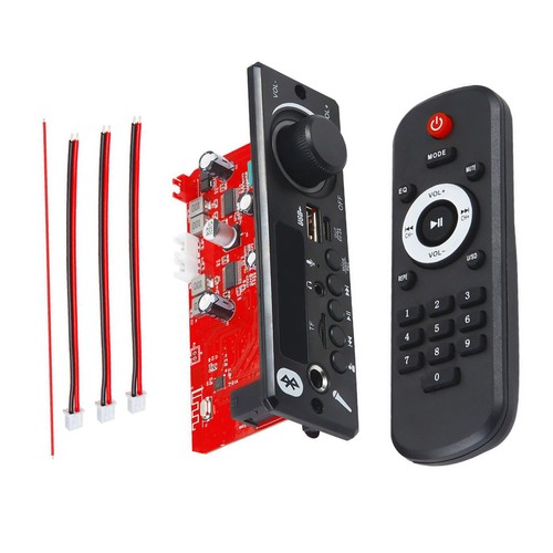 Portable MP3 Decoder 160W Audio Amplifier Bluetooth 5.0 DC12V Audio Equipment - Picture 5 of 14
