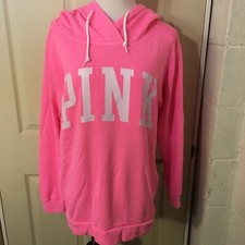 Victoria's Secret PINK Campus Pullover Hoodie Small S NEW RARE