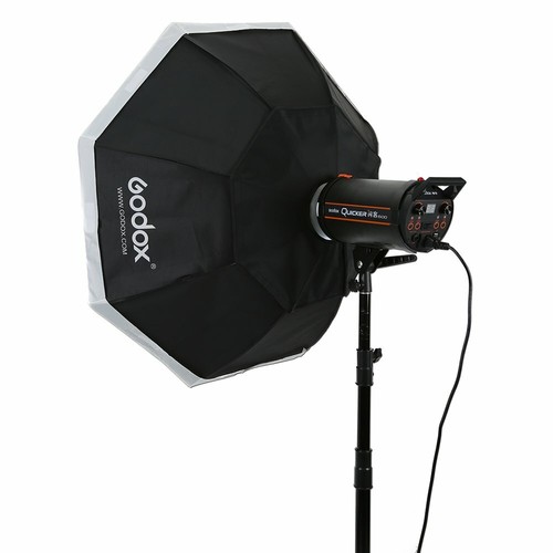 Boîte à lumière grille Godox 95 cm 37 pouces octogonale Bowens monture boîte à lumière pour flash stroboscopique studio - Photo 5/6
